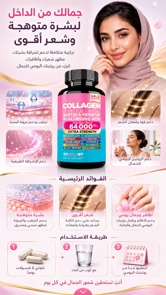 كبسولات الكولاجين