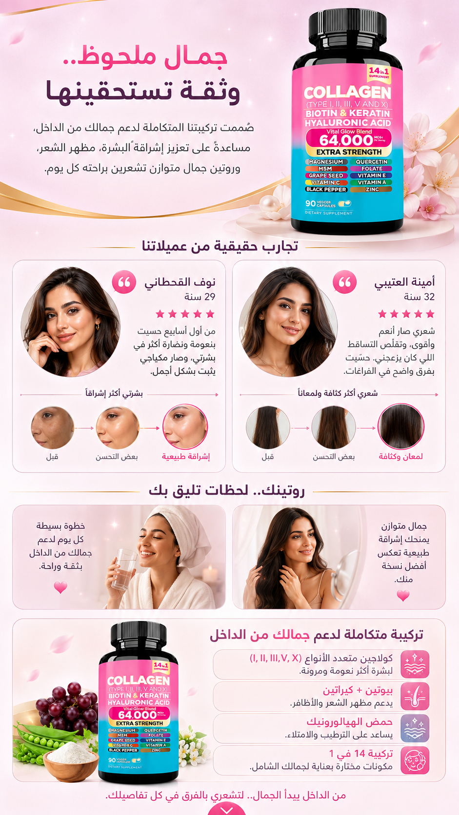 كبسولات الكولاجين