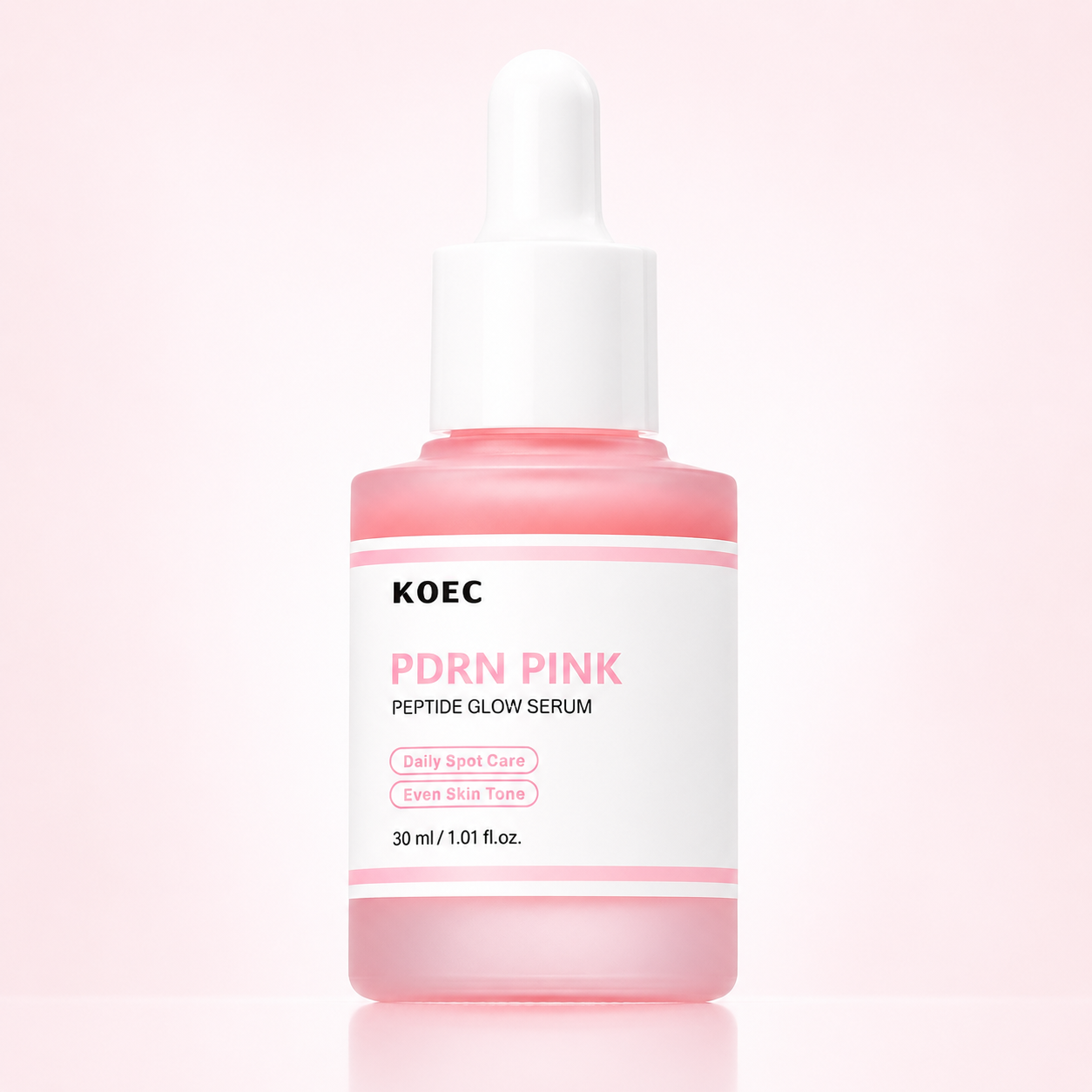 عبوة سيروم KOEC PDRN الوردي بالببتيدات 30 مل