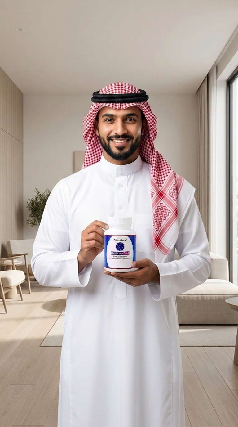 رجل سعودي يقدم منتج وينستاون